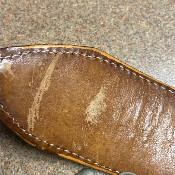 Los Gueritos Ostrich Belt - Picture 4 of 8